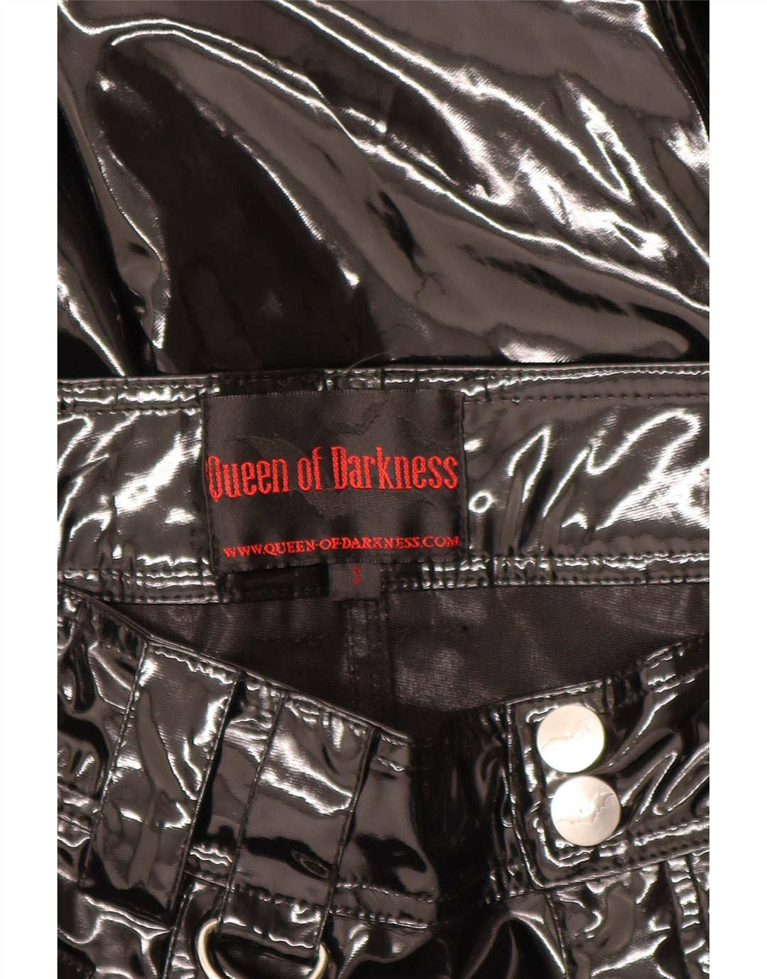 QUEEN OF DARKNESS Fusta Maxi A-Line pentru femei Mic W28 Black Gothic