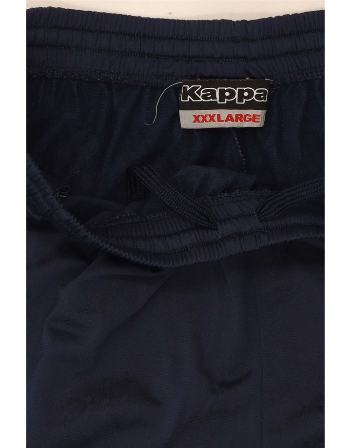 Pantaloni de trening pentru bărbați Kappa 3XL poliester bleumarin