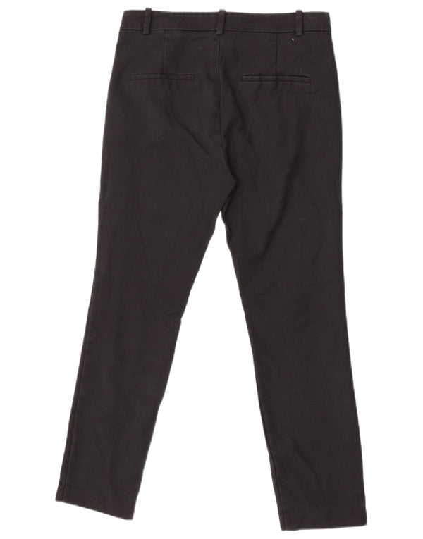 Pantaloni chino slim pentru femei Zara EU 36 XS W26 L25 Negri