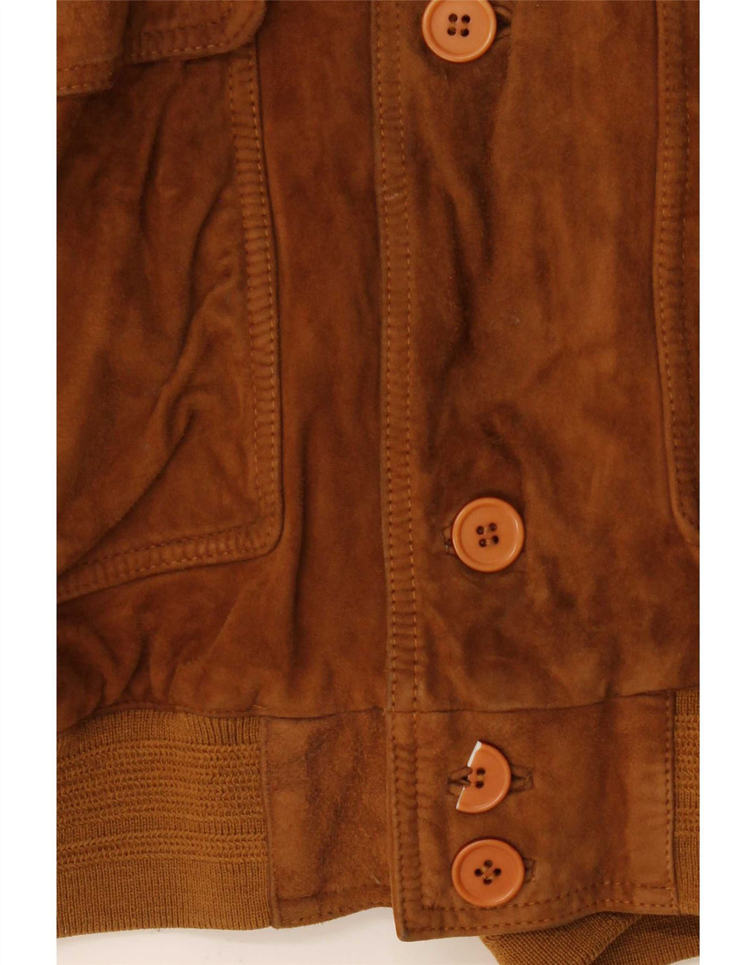 Bomber Vintage pentru bărbați din piele intoarsa IT 50 Large Brown