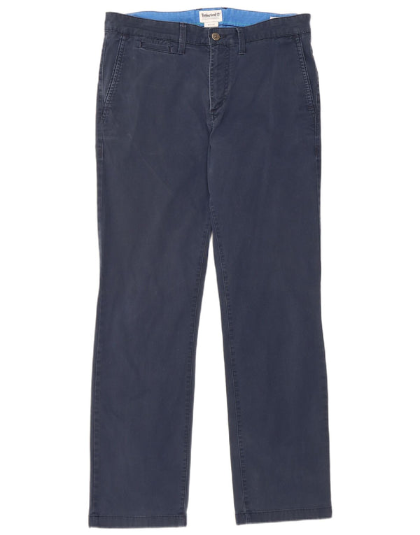 Pantaloni chino drepti pentru bărbați Timberland W31 L30 bleumarin