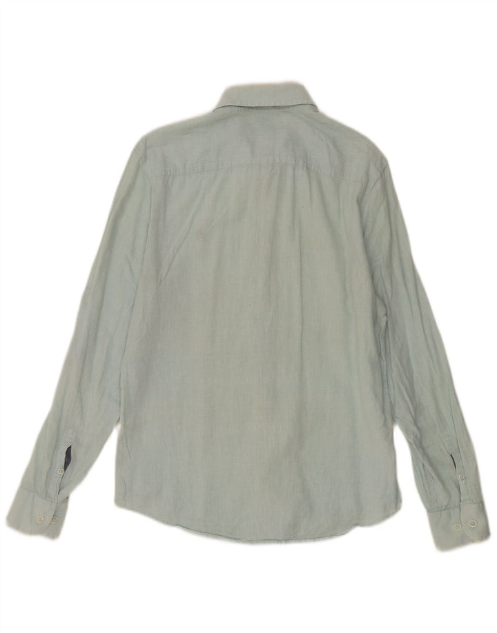 Cămașă pentru bărbați Penguin Heritage Slim Fit, albastru mic