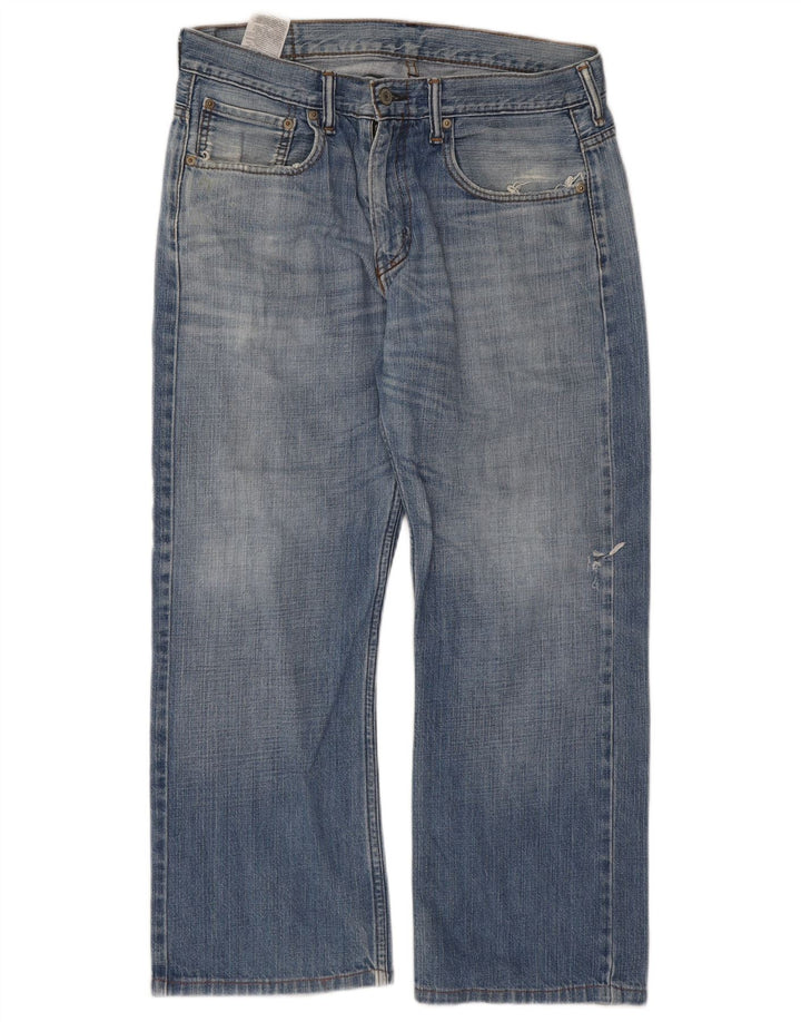 Blugi drepti pentru bărbați LEVI'S W32 L26 Bumbac albastru