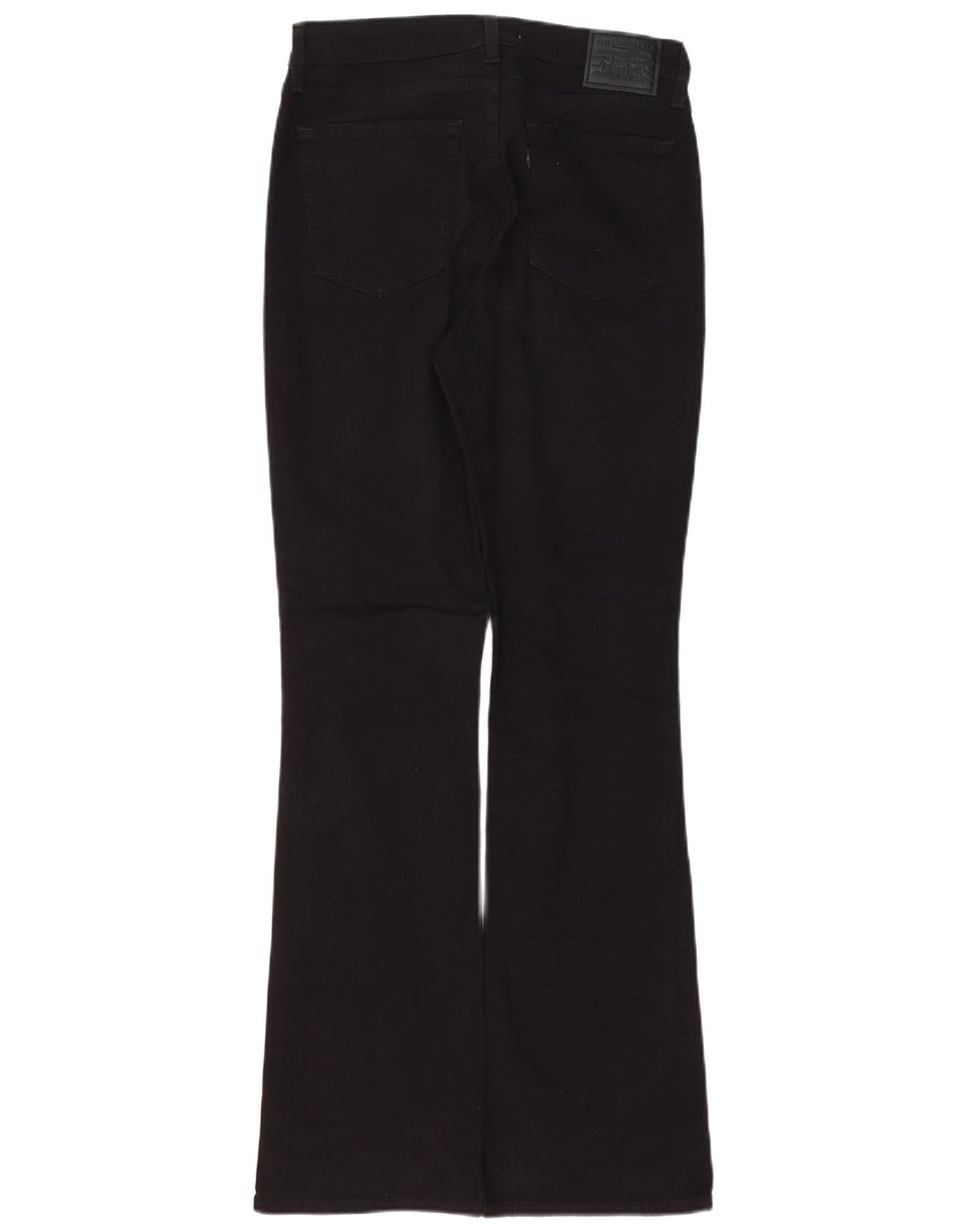 Blugi bootcut cu talie mare LEVI'S 725 pentru femei L30 L32 bumbac negru