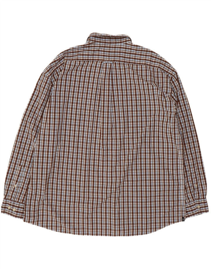 Cămașă Gant pentru bărbați, cu tăiere obișnuită, 3XL, maro, din bumbac