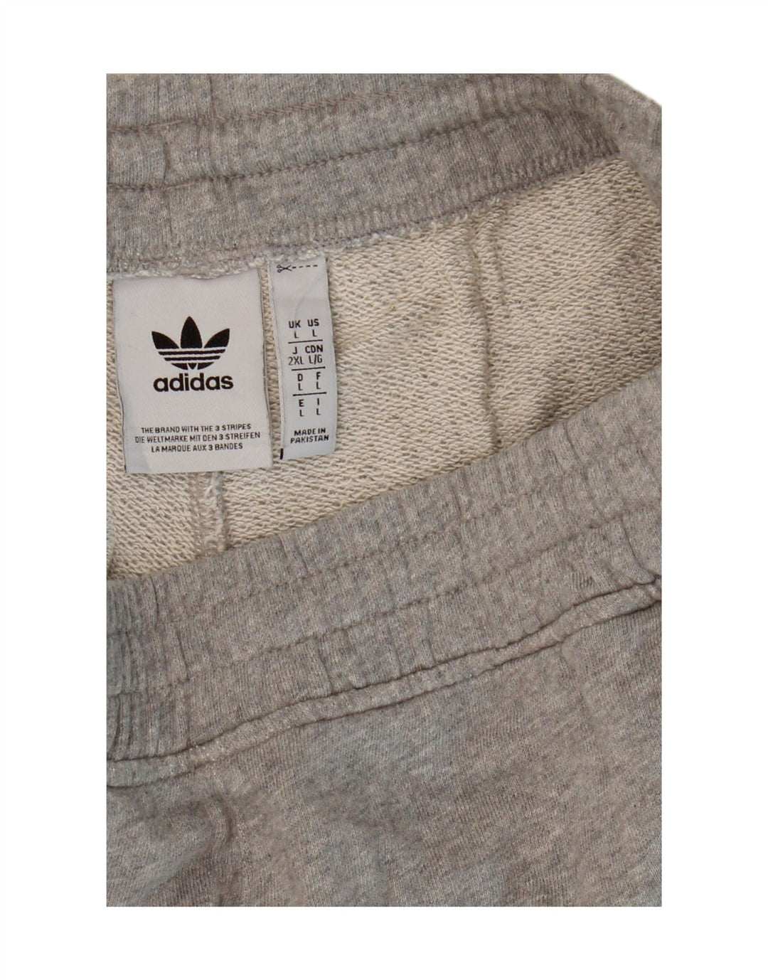 Pantaloni scurți sport cargo adidas pentru bărbați, mari, gri, bumbac