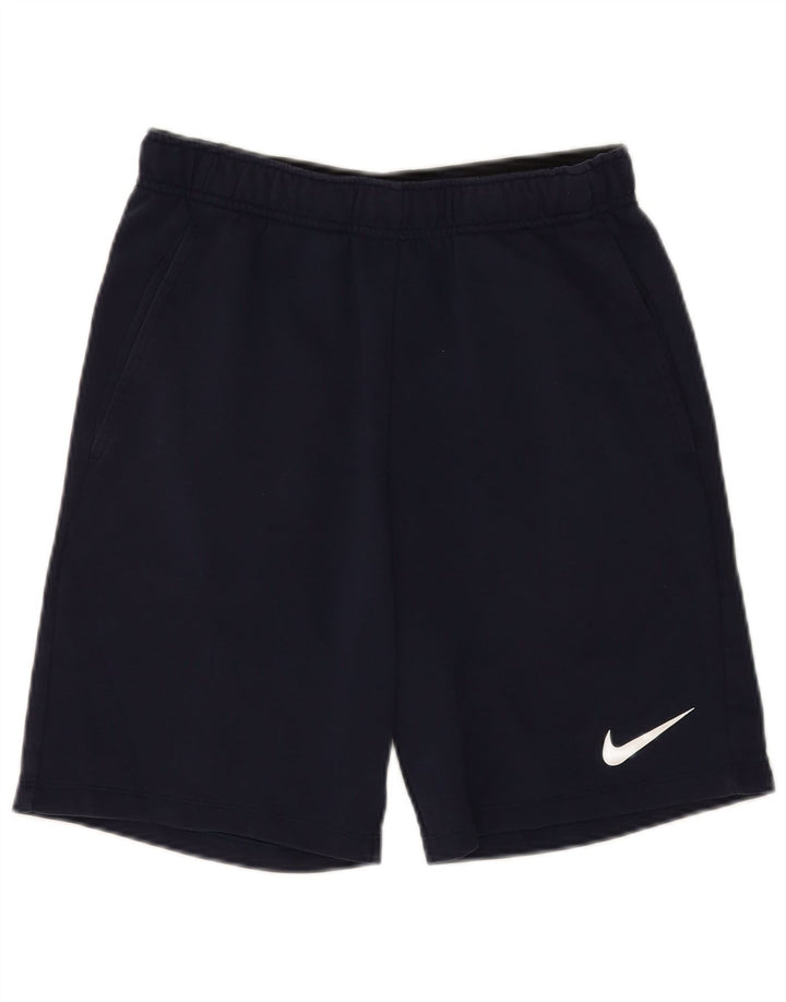 Pantaloni scurți sport Nike Dri Fit pentru bărbați, mici, albastru, bumbac