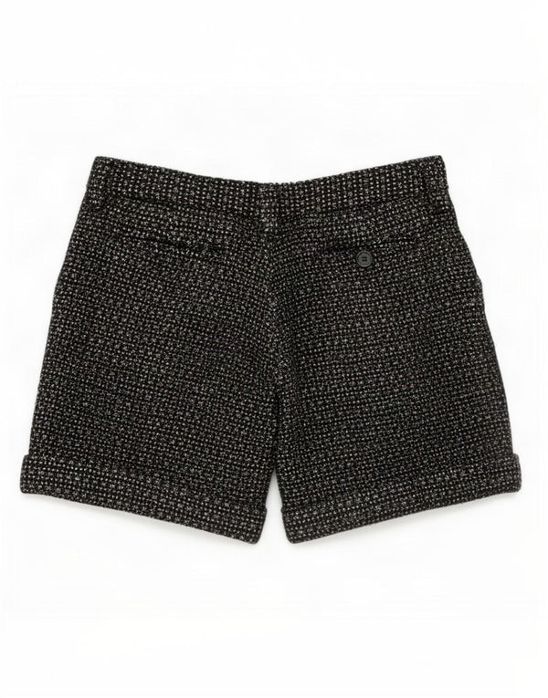 Pantaloni scurți casual pentru femei Dolce & Gabbana IT 40 Small W26 Black Flecked
