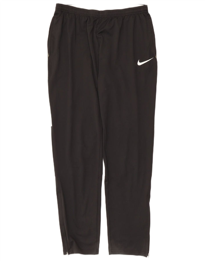 Pantaloni de trening Nike Dri Fit pentru bărbați, mari, negru, poliester color bloc