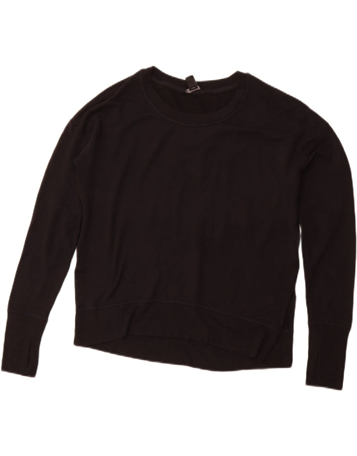 Pulover pentru femei ATHLETA, cu ajustare largă, uk 10 Small Black Modal