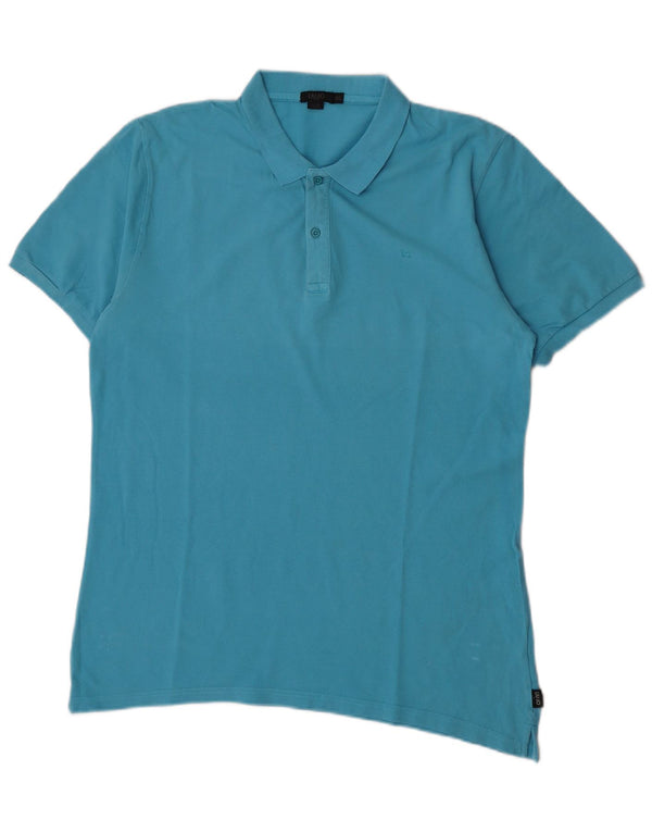 Tricou polo Liu Jo pentru bărbați, 2XL, albastru, bumbac