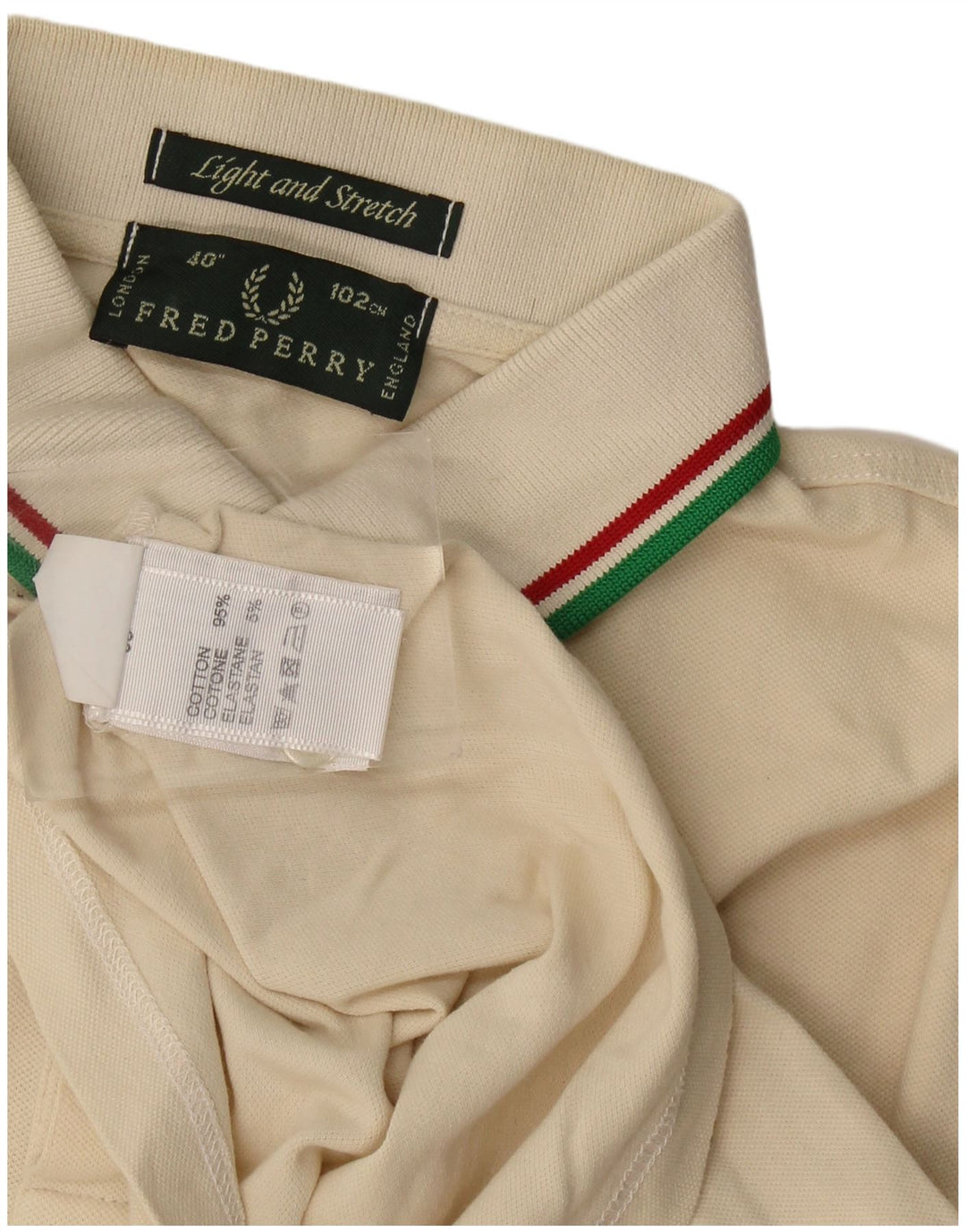 Cămașă polo Fred Perry pentru bărbați, bumbac, bej mediu