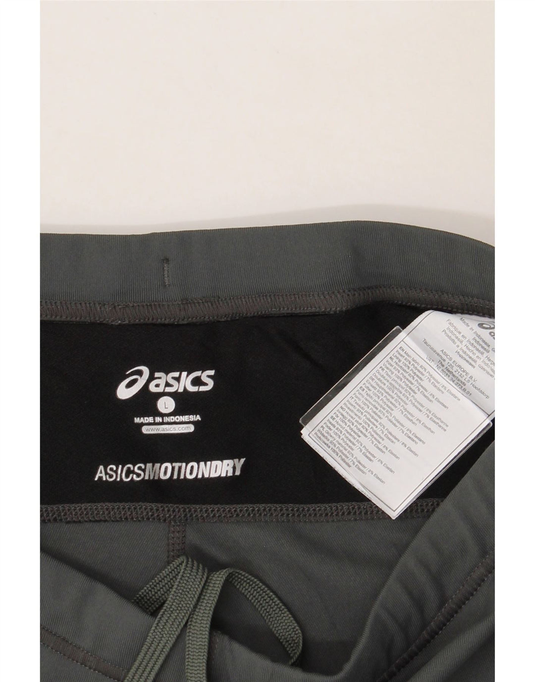 ASICS Womens Tracksuit Trousers UK 14 Large W28 L29 Grey Polyester Vintage Asics and Second-Hand Asics from Messina Hembry 