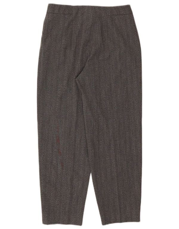 Whistles Pantaloni casual pentru femei cu talie înaltă UK 10 Small W27 L26 Gri