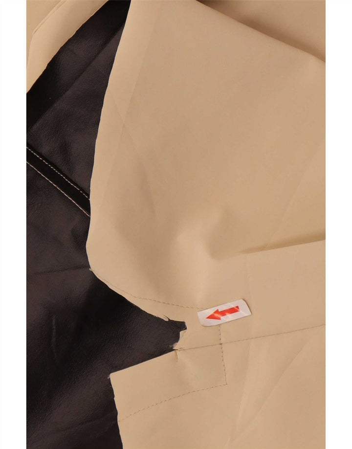 Jachetă parka supradimensionată cu glugă pentru femei UK 14 Medium Off White