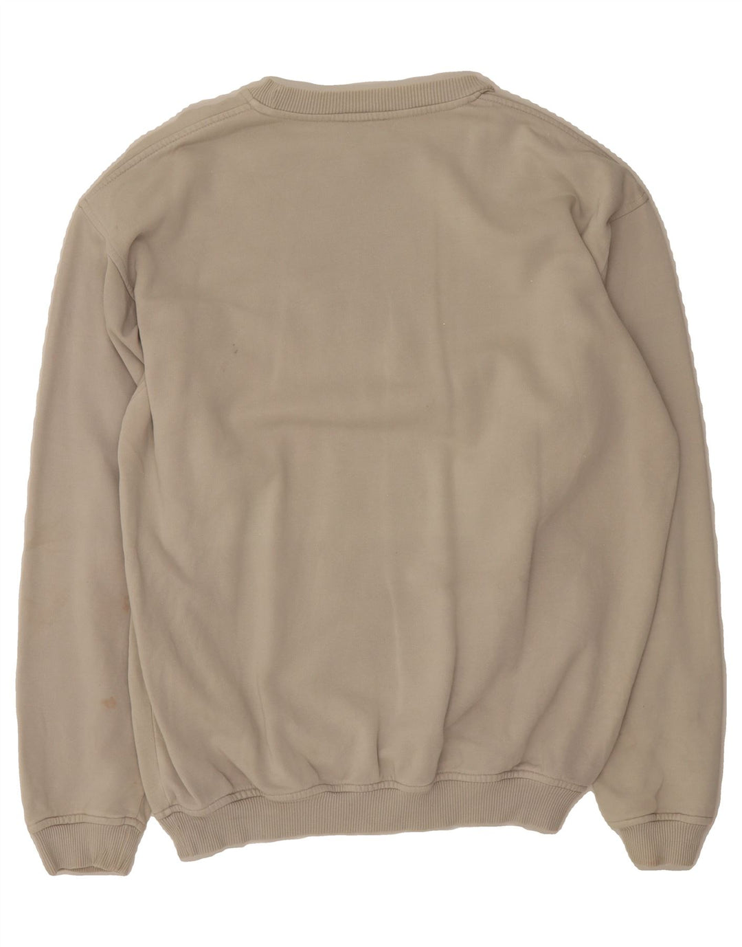 FILA Mens Sweatshirt Jumper Medium Beige Cotton Vintage Fila and Second-Hand Fila from Messina Hembry 