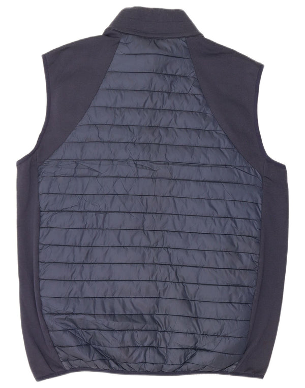 Gilet căptușit pentru bărbați CALVIN KLEIN UK 42 XL poliester bleumarin