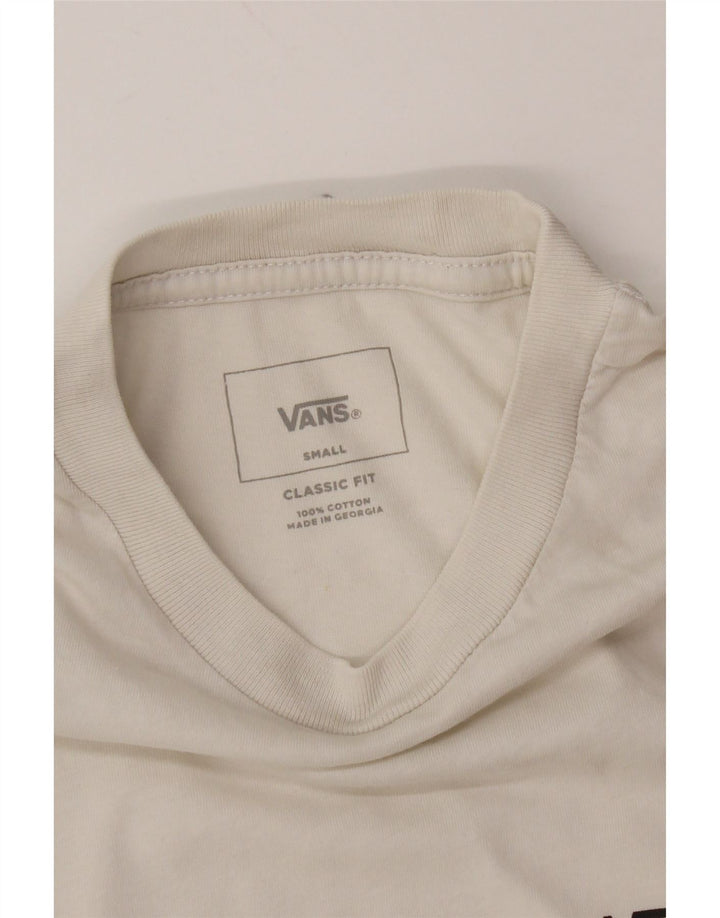 Tricou VANS Classic Fit pentru bărbați Top mic, negru, color block, bumbac