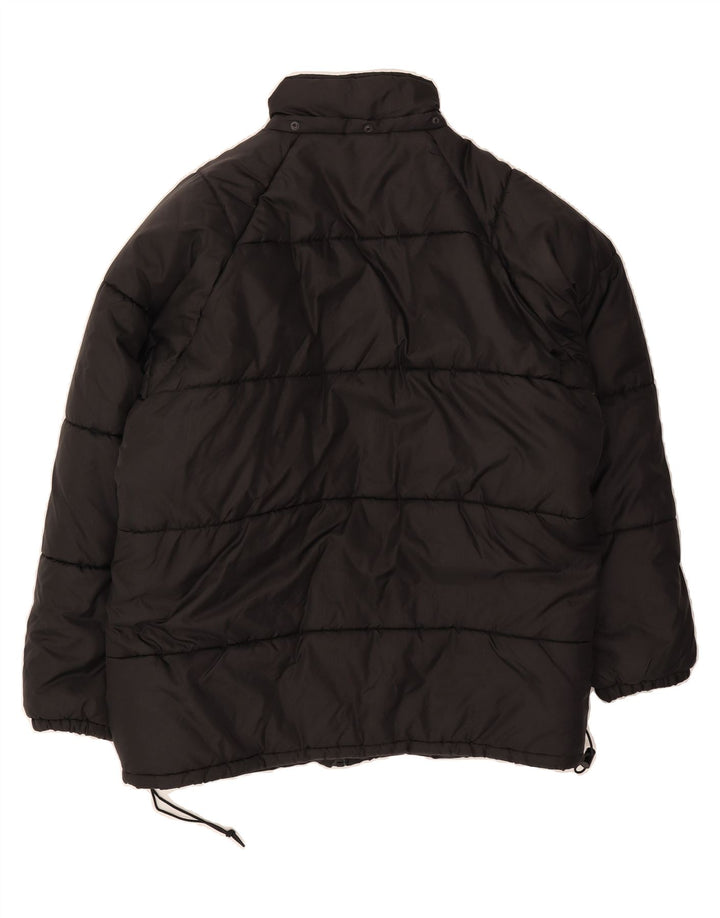 DONNAY Mens Padded Jacket UK 42 XL Black Nylon Vintage Donnay and Second-Hand Donnay from Messina Hembry 