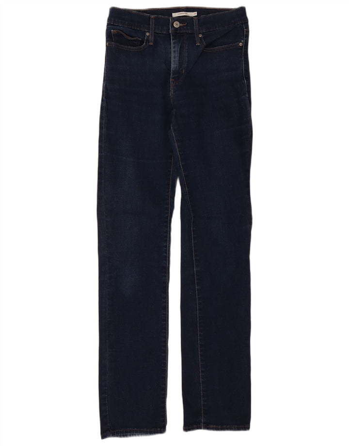 Blugi slim pentru femei LEVI'S Slimming Fit W28 L31 bleumarin