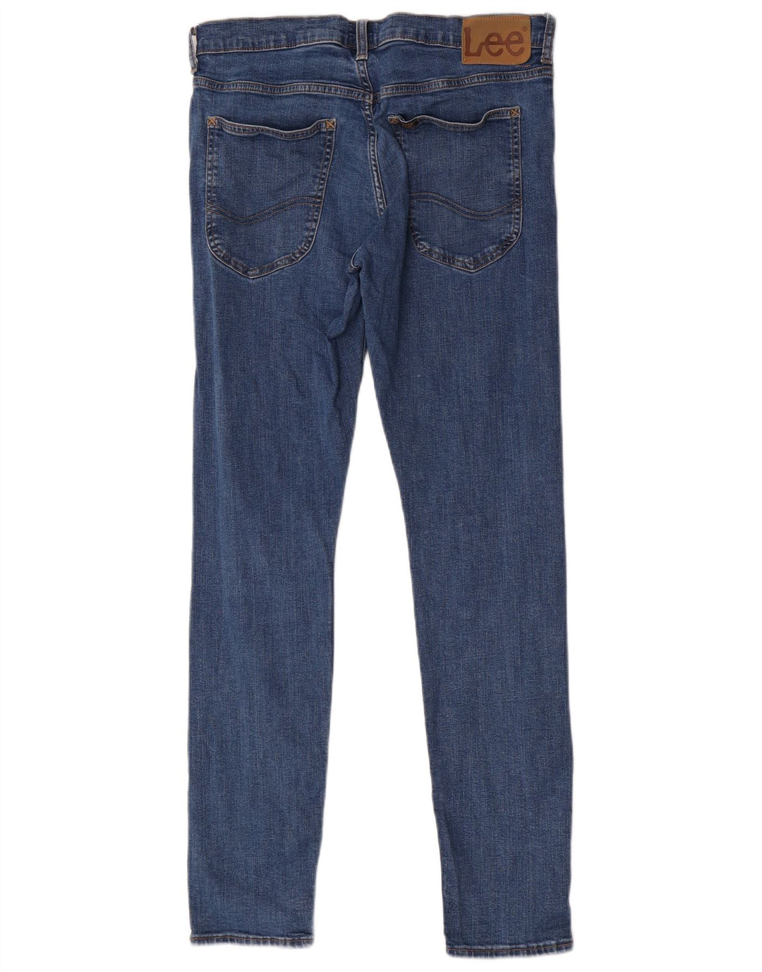 Blugi Lee Luke Slim pentru femei W31 L32 Bumbac albastru