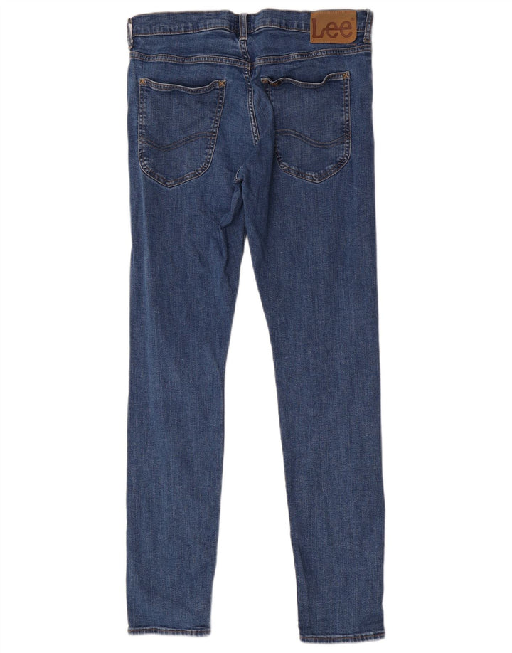 Blugi Lee Luke Slim pentru femei W31 L32 Bumbac albastru
