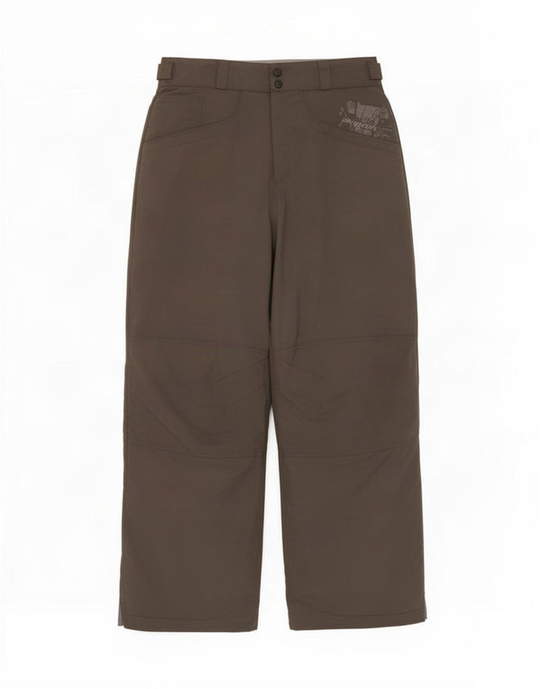Pantaloni de schi grafic pentru bărbați Rip Curl XL W34 L34 Maro Poliamidă