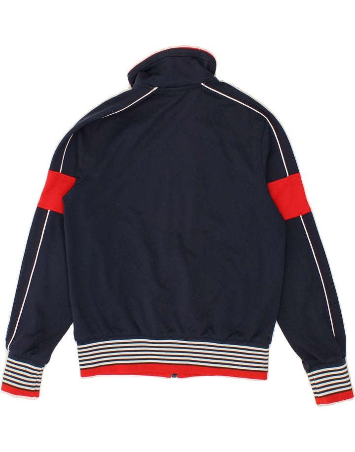 DIADORA Boys Graphic Tracksuit Top Jacket 11-12 Years Navy Blue Vintage Diadora and Second-Hand Diadora from Messina Hembry 