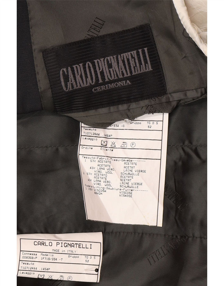 Carlo Pignatelli Set 2 piese 3 butoane pentru bărbați IT 52 XL Acetat bleumarin