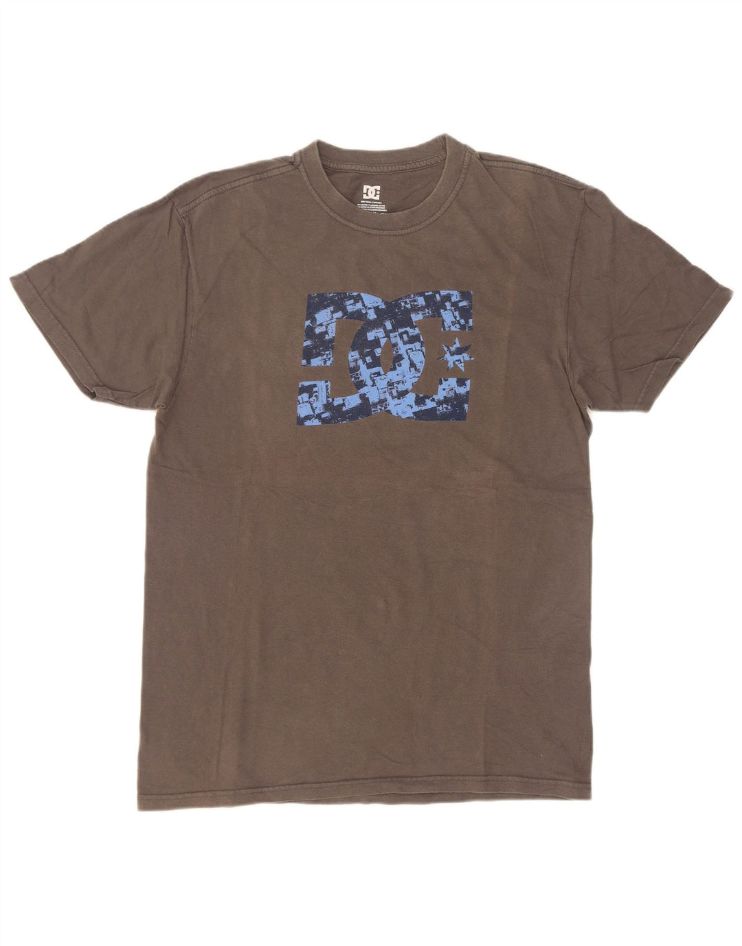 Tricou grafic pentru bărbați DC Top din bumbac gri mediu