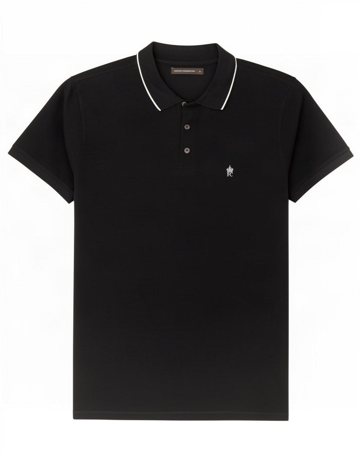 Tricou polo pentru bărbați French Connection XL, bumbac bleumarin