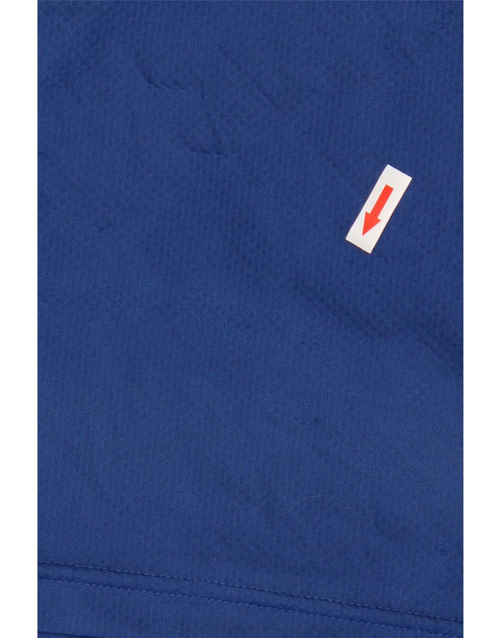 Vest Top Climacool pentru bărbați Adidas, albastru mediu, poliester color bloc