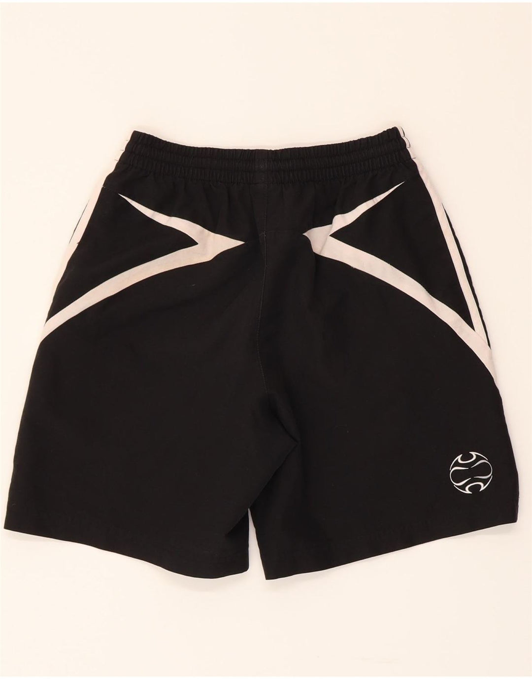 ADIDAS Boys Sport Shorts 13-14 Years  Black Colourblock Polyester Vintage Adidas and Second-Hand Adidas from Messina Hembry 