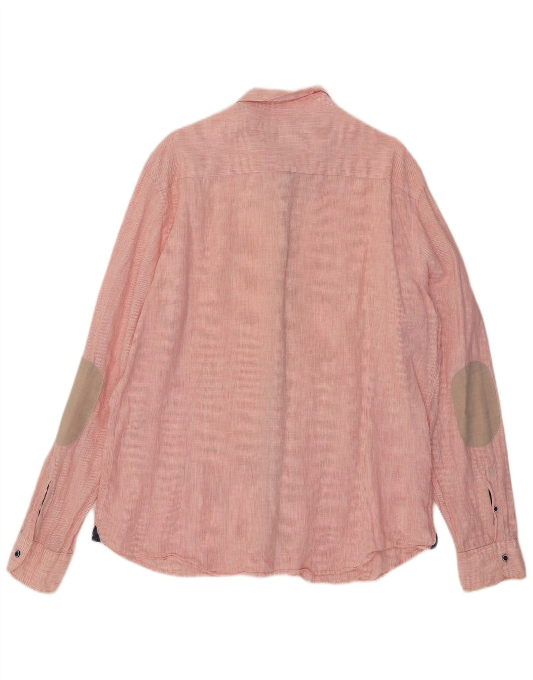Cămașă Massimo Dutti pentru bărbați 2XL roz cu dungi