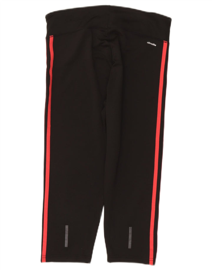 Leggings Adidas Climalite Capri pentru femei UK 12/14 Poliester mediu negru