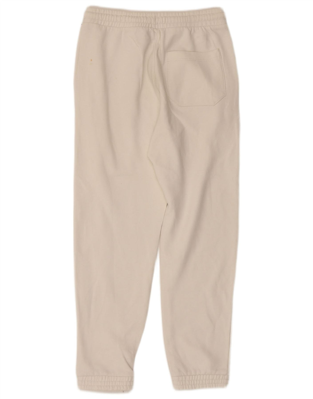 Pantaloni de trening KAPPA Bărbați Joggeri Mici Bumbac Alb