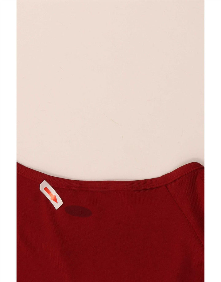 Tricou Adidas pentru femei Top UK 16 Poliamidă roșie mare