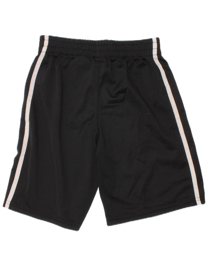 Pantaloni scurți sport Puma pentru băieți 6-7 ani poliester negru