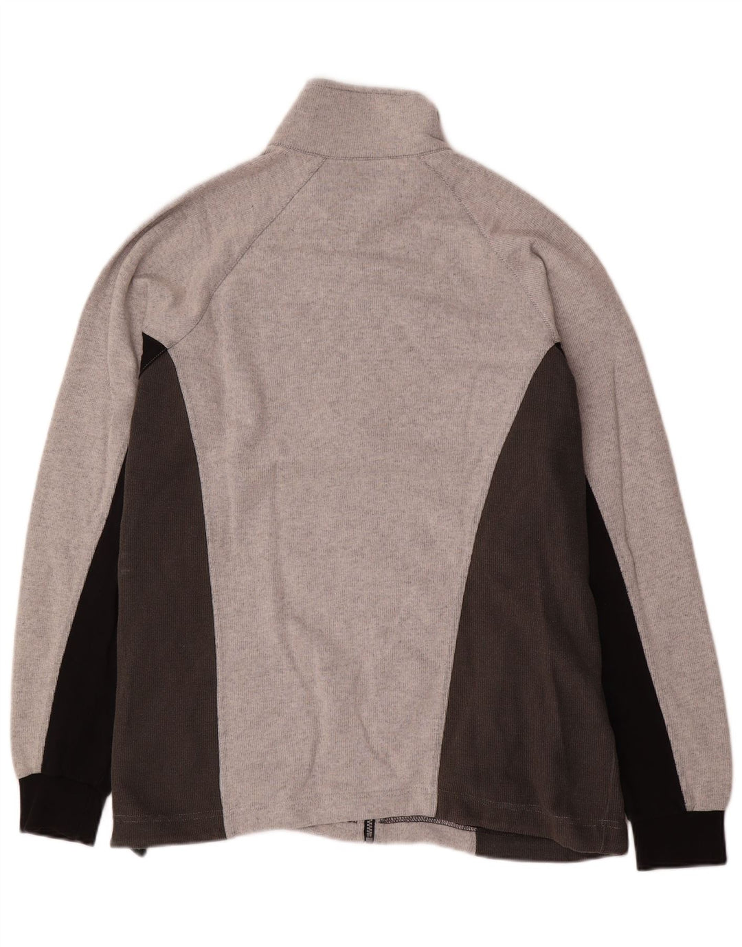 Jachetă de top pentru trening ASICS pentru bărbați, mare, gri din bumbac color bloc