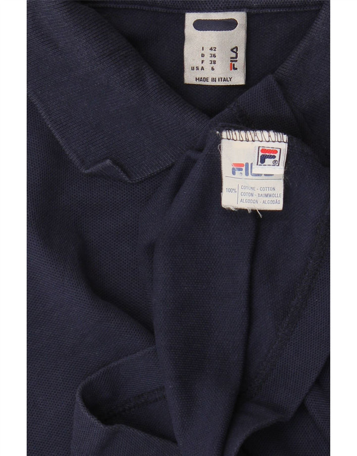 Tricou polo FILA pentru femei IT 42 Medium Bluemarin Bumbac