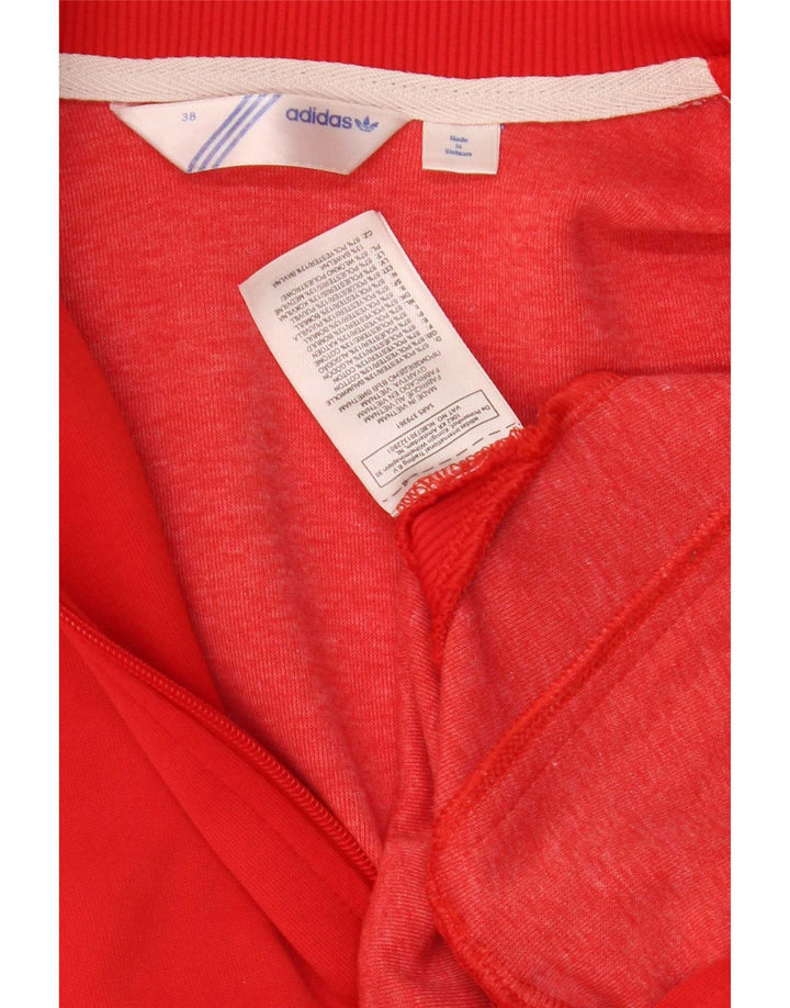 Pulover pentru damă Adidas Graphic Zip Hoodie EU 38 Poliester roșu mic