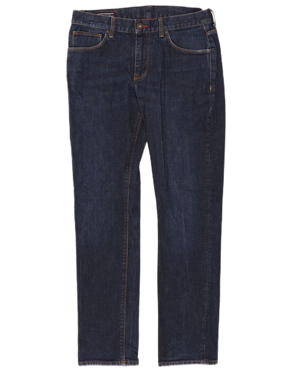 Blugi slim pentru bărbați Tommy Hilfiger W32 L32 bumbac bleumarin