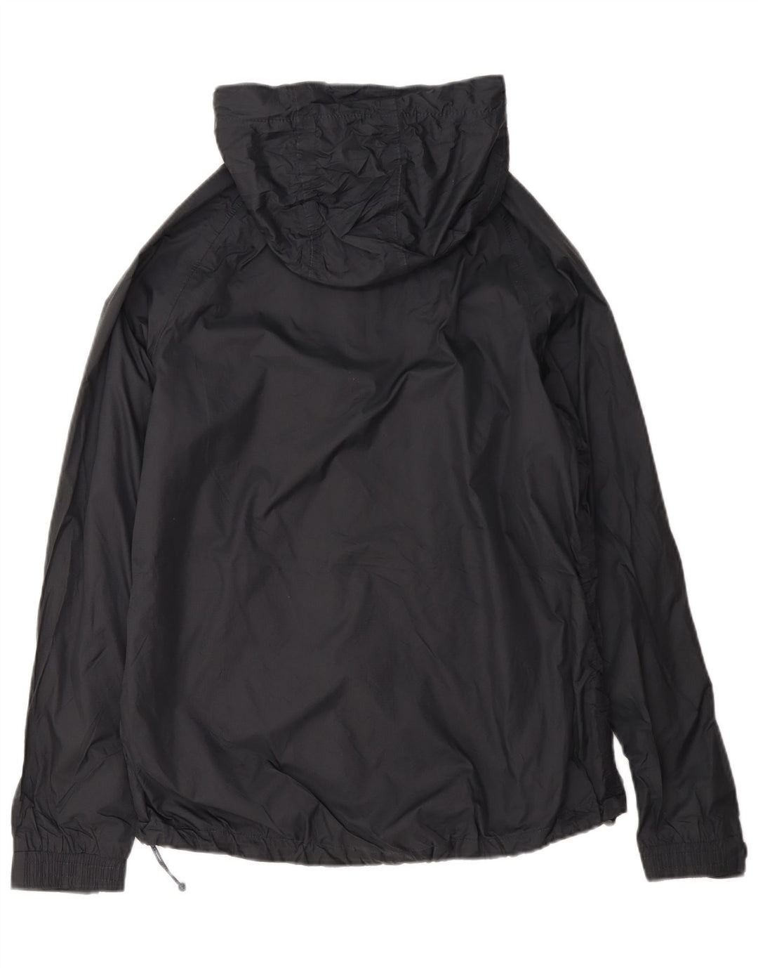 Jachetă de ploaie cu glugă pentru femei Mountain Warehouse UK 12 Medium Black Nylon
