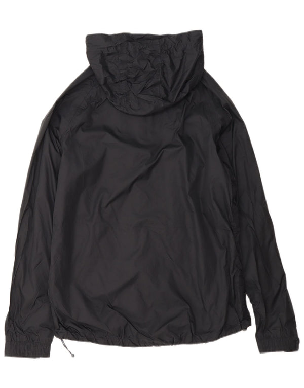Jachetă de ploaie cu glugă pentru femei Mountain Warehouse UK 12 Medium Black Nylon