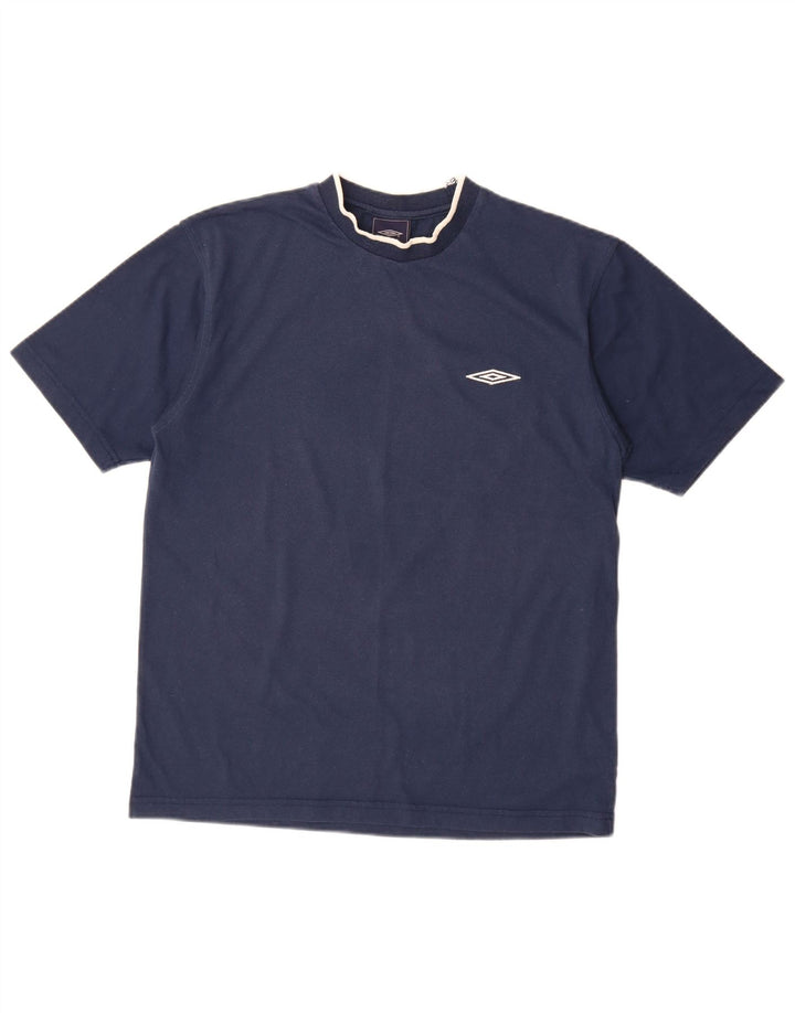 Umbro Tricou Bărbați Top Mediu Bleumarin Poliester