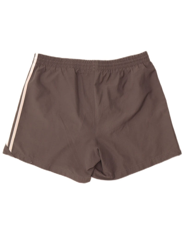 Pantaloni scurți sport pentru bărbați Adidas, gri mediu, poliester
