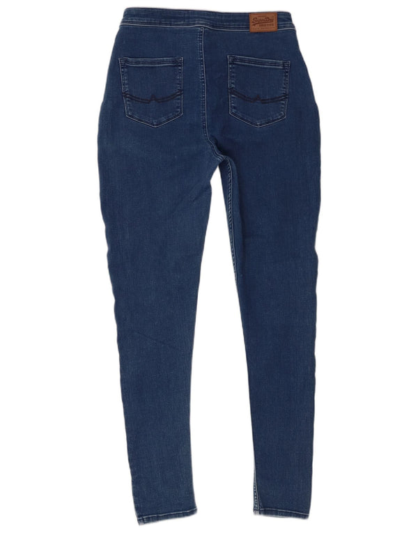 Blugi skinny Superdry Evie Jegging pentru femei W30 L30 bumbac albastru