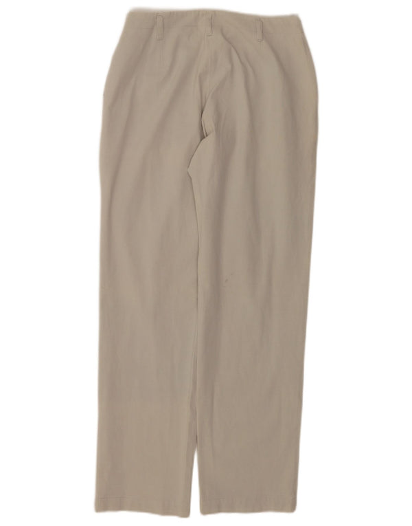 Pantaloni casual drepti Hobbs pentru femei UK 8 Small W27 L28 Bej Bumbac