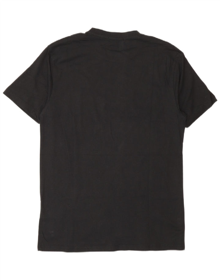 Tricou grafic pentru bărbați Liu Jo Top Medium Black Bumbac