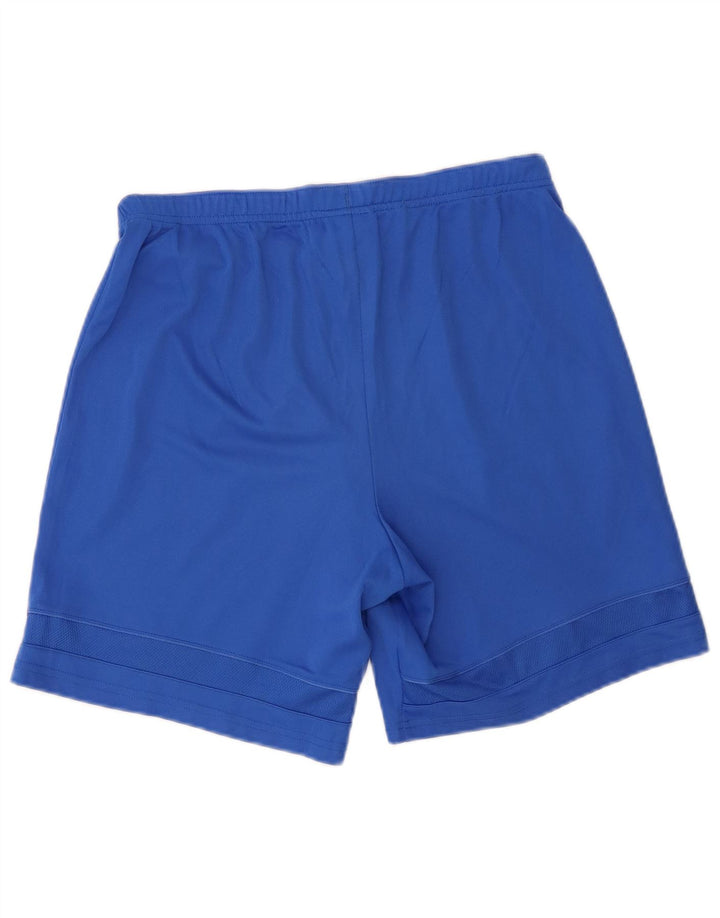 Pantaloni scurți sport Nike Dri Fit pentru bărbați, poliester albastru mediu
